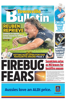 Cover of Townsville Bulletin