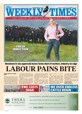 Cover of Weekly Times
