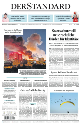 Cover of Der Standard