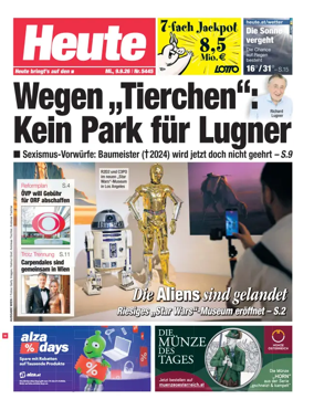 Cover of Heute - Wien Ausgabe