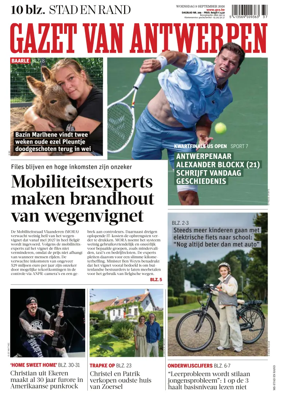 Cover of Gazet van Antwerpen Stad en Rand