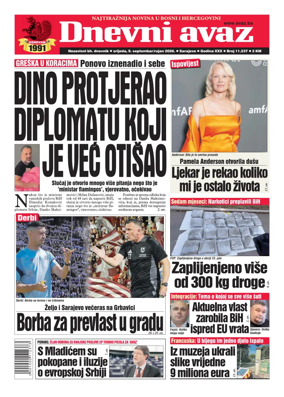 Cover of Dnevni avaz