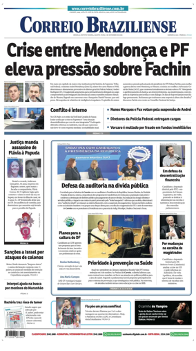 Cover of Correio Braziliense