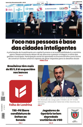 Cover of Folha de Londrina