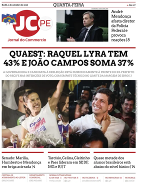 Cover of Jornal do Commercio
