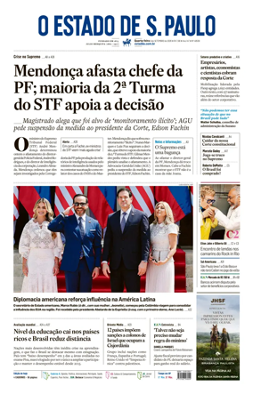 Cover of O Estado de S. Paulo