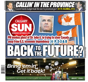 Cover of Calgary Sun