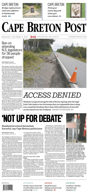 Cover of Cape Breton Post