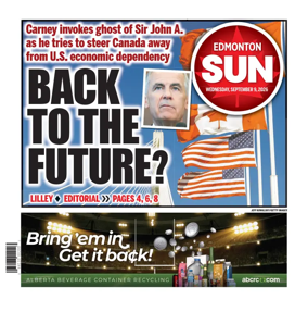 Cover of Edmonton Sun