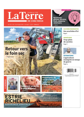 Cover of La Terre de chez nous