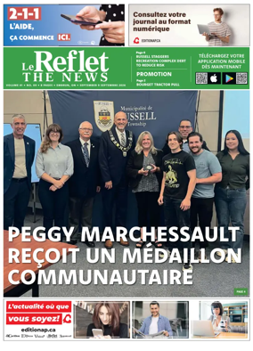 Cover of Le Reflet (The News)