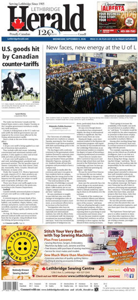 Cover of Lethbridge Herald