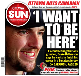 Cover of Ottawa Sun