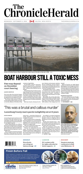 Cover of The Chronicle Herald (Metro)