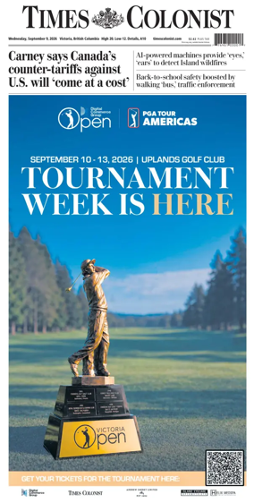Cover of Times Colonist