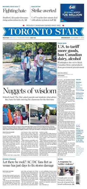 Cover of Toronto Star