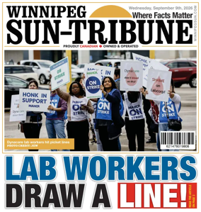 Cover of Winnipeg Sun