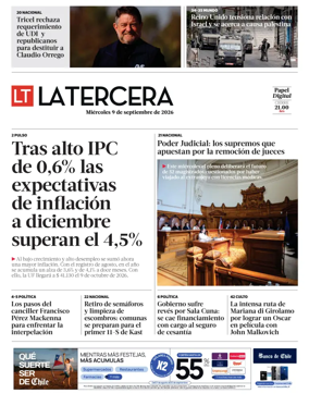 Cover of La Tercera