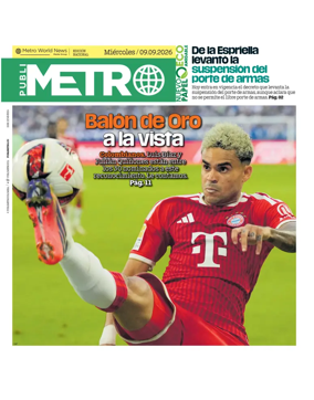 Cover of Publimetro Colombia