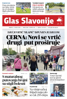 Cover of Glas Slavonije