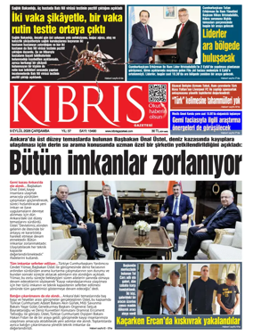 Cover of Kibris Gazetesi