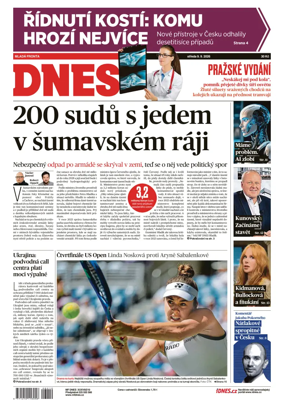Cover of Dnes Prague Edition