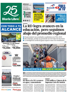 Cover of Diario Libre (Republica Dominicana)