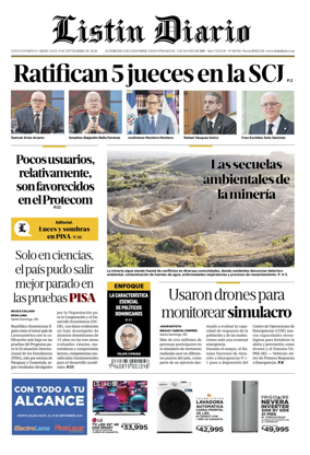 Cover of Listin Diario