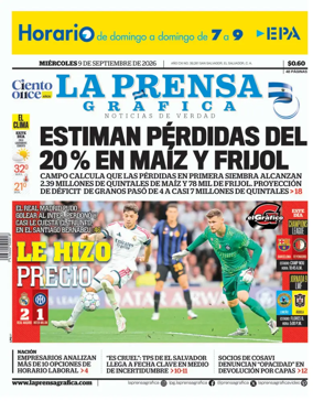 Cover of La Prensa Grafica