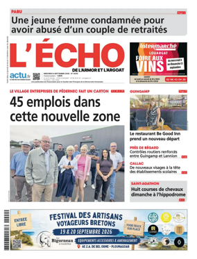 Cover of L'Echo de l'Armor et de l'Argoat