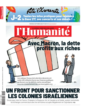 Cover of L'HUMANITE