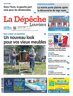 Cover of La Depeche Louviers