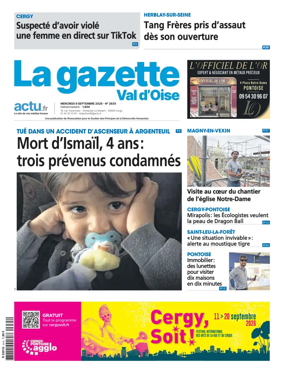 Cover of La Gazette Val d'Oise
