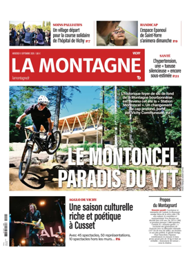 Cover of La Montagne (Vichy)