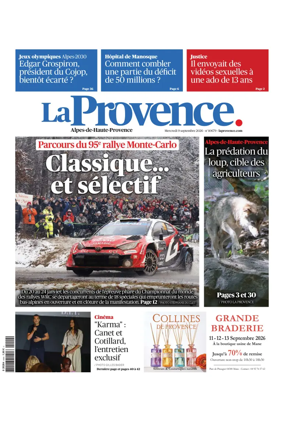 Cover of La Provence Alpes-de-Haute-Provence