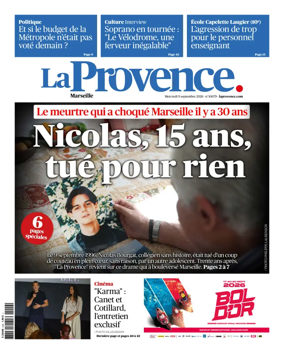 Cover of La Provence Marseille