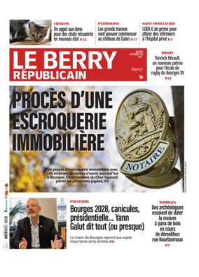 Cover of Le Berry Republicain