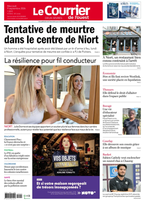 Cover of Le Courrier de l’Ouest (Deux-Sevres)