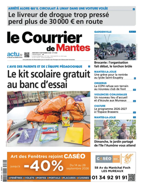 Cover of Le Courrier de Mantes