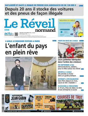 Cover of Le Reveil Normand (Orne)