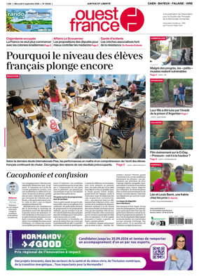 Cover of Ouest France (Caen - Bayeux - Falaise - Vire)