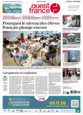 Cover of Ouest France (Loudeac / Rostrenen)