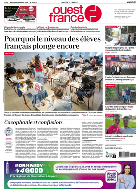 Cover of Ouest France (Manche)