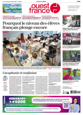 Cover of Ouest France (Orne)