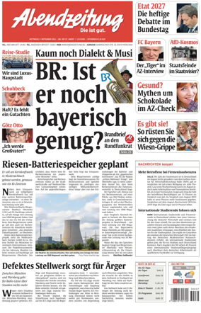 Cover of Abendzeitung Munchen