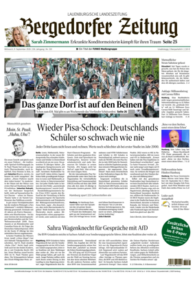 Cover of Bergedorfer Zeitung