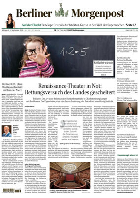 Cover of Berliner Morgenpost