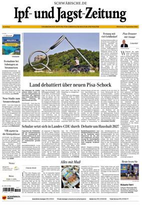 Cover of Ipf- und Jagst-Zeitung