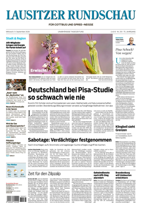 Cover of Lausitzer Rundschau
