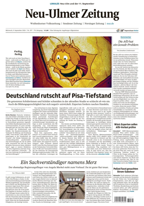 Cover of Neu-Ulmer Zeitung